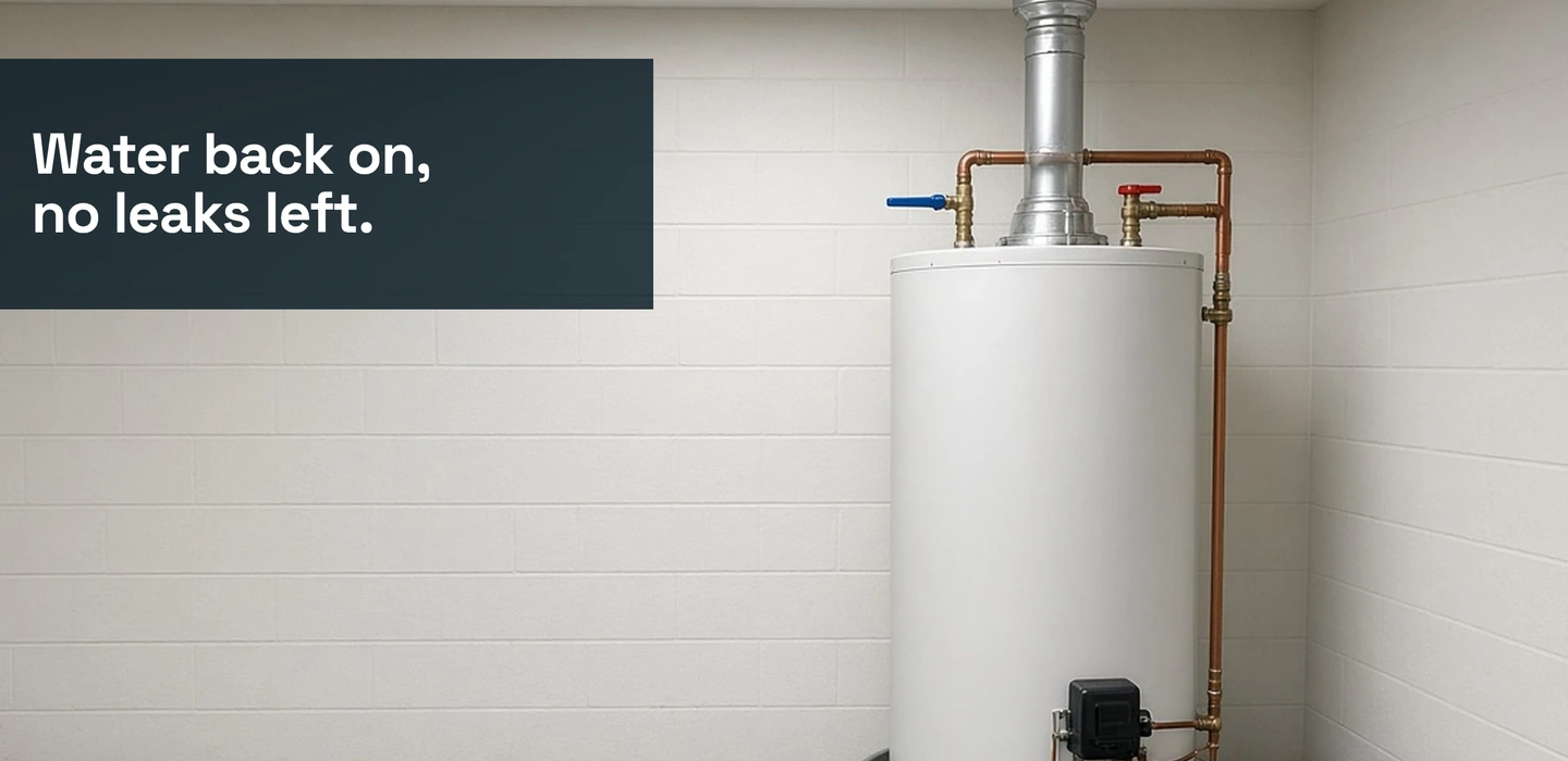 Hartwell Plumbing homepage